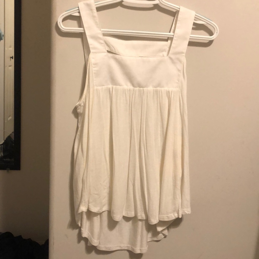 White tank top